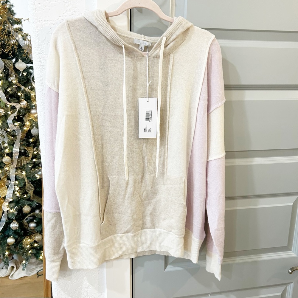 NWT Johnny Was Calme Cashmere Patchwork Hoodie - Picture 3 of 6